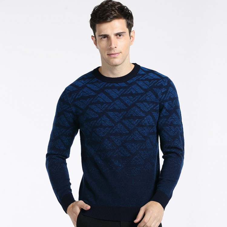 Geo-pattern sweater